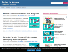 Tablet Screenshot of feriasmx.com